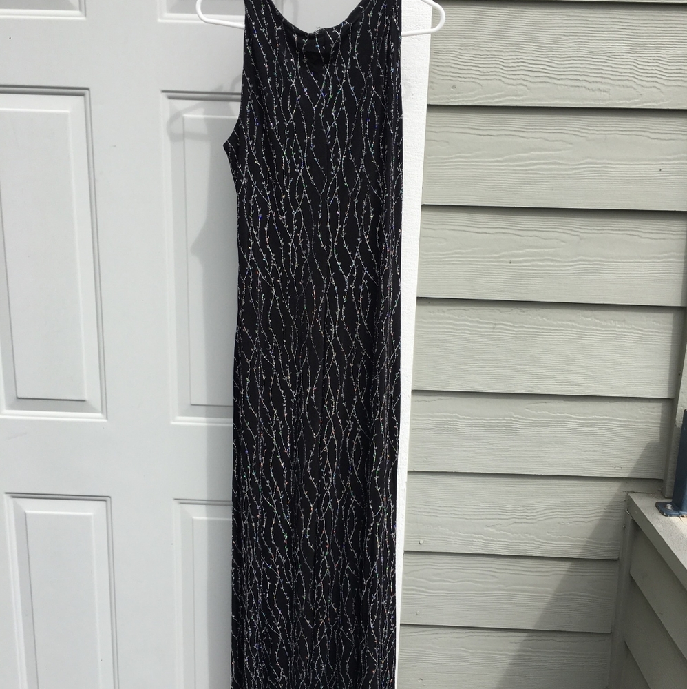 Black with sparkle formal dress